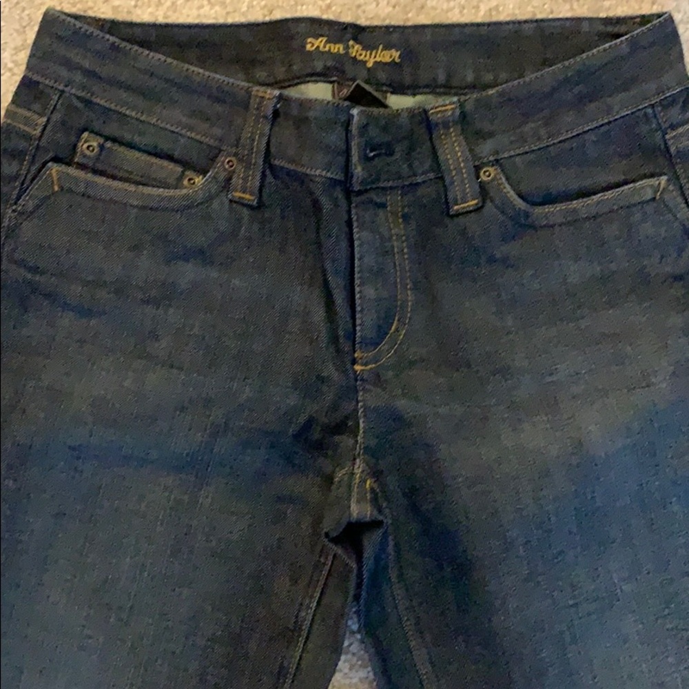 Ann Taylor Modern Fit Dark denim jeans